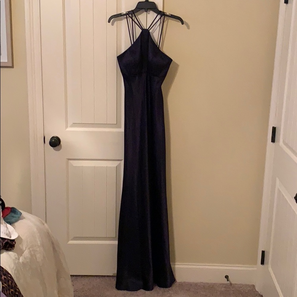 Satin Evening Gown